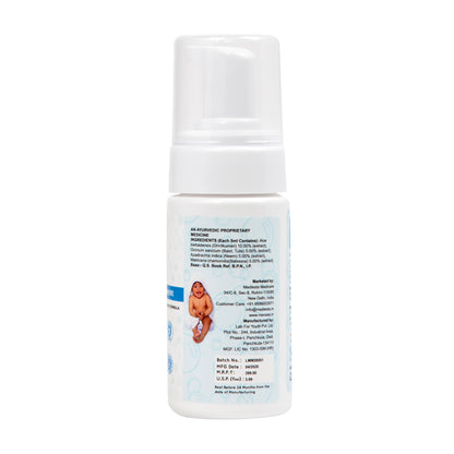 Advanced Waterless Foam Handwash 100ml | 100% Natural Plant-Based, Gentle for Baby & Kids | Instant Clean, No Rinse, Quick Absorb & Non-Sticky Hand Cleanser