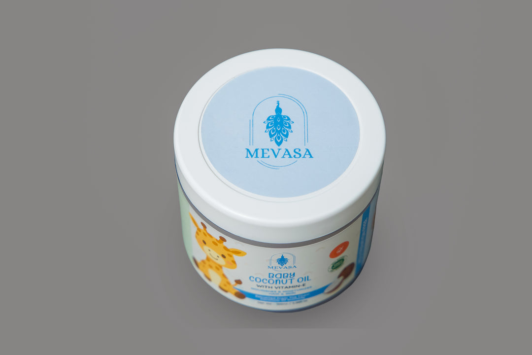 Virgin Coconut Baby Massage Oil with Vitamin E – 100% Natural (100ml)