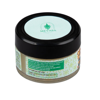 Mevasa Camphor Free Nosy Posy Natural Baby Vaporub for Cold & Cough