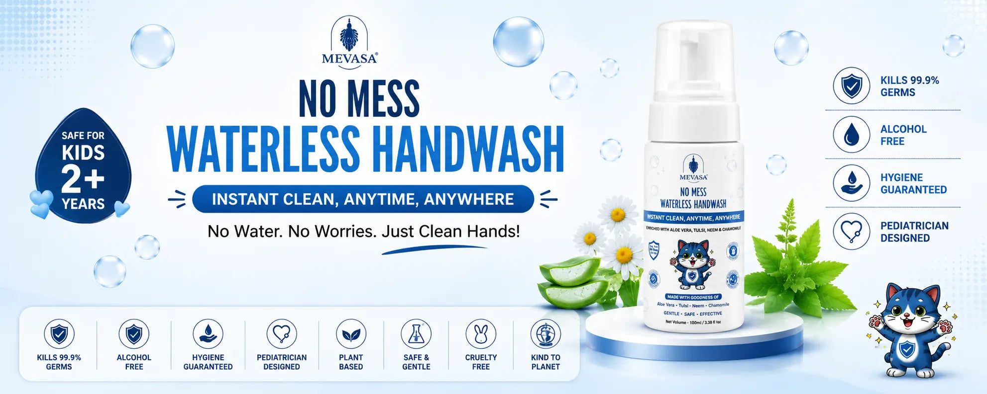 Advanced Waterless Foam Handwash