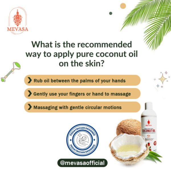 Natural Virgin Baby coconut oil, Cold Pressed oil