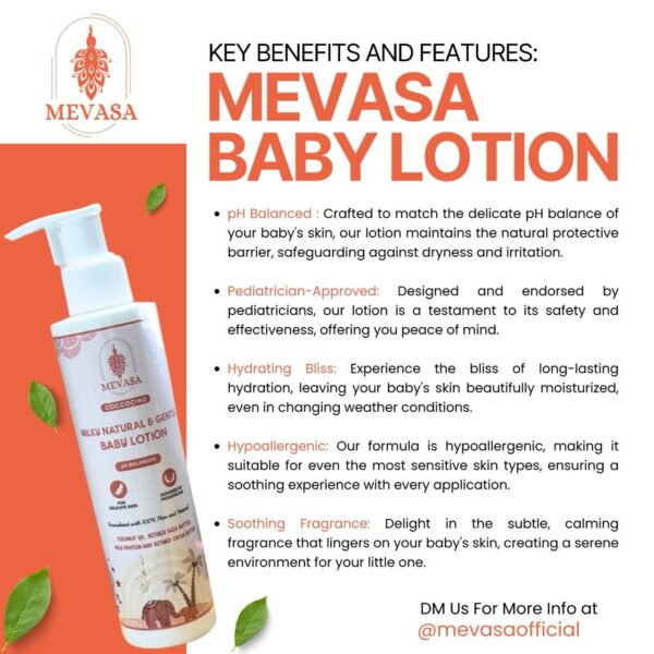 Top Baby Body Lotion & Best Natural Baby Lotion-100% Natural 200ml