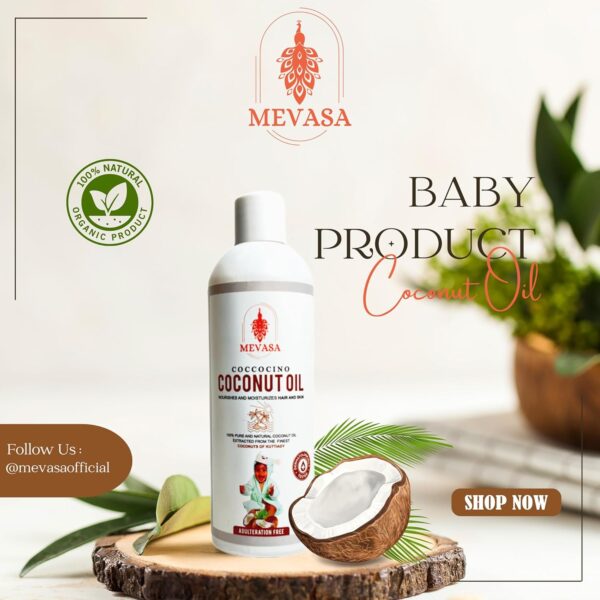 Cold Pressed Natural Virgin Baby coconut oil
